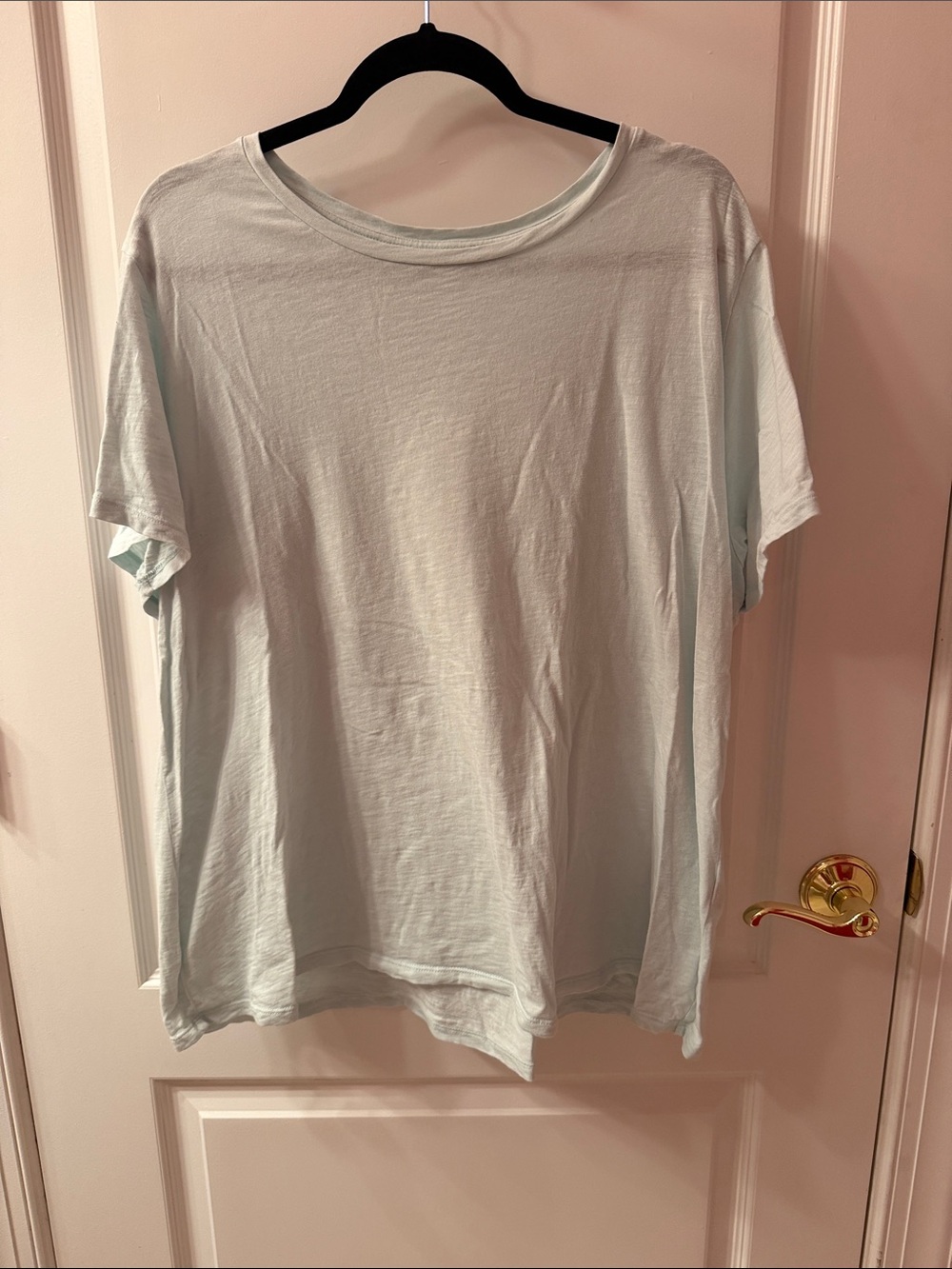 Eileen Fisher mint green Short-Sleeve Crewneck Tee